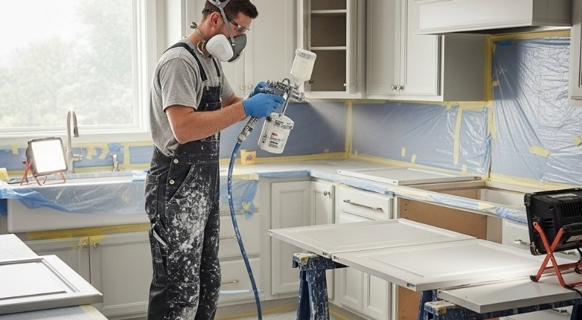 Kitchen Respray Blackpool UK