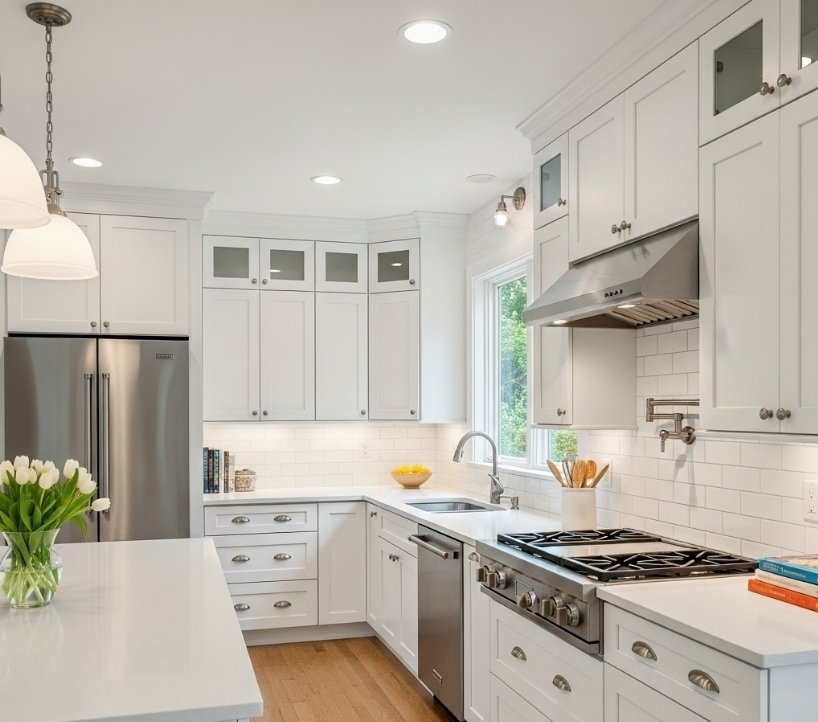 Our Professional Kitchen Respray Process